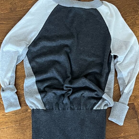 ** White House Black Market Woman’s S Color Block Long Sweater - Picture 10 of 11